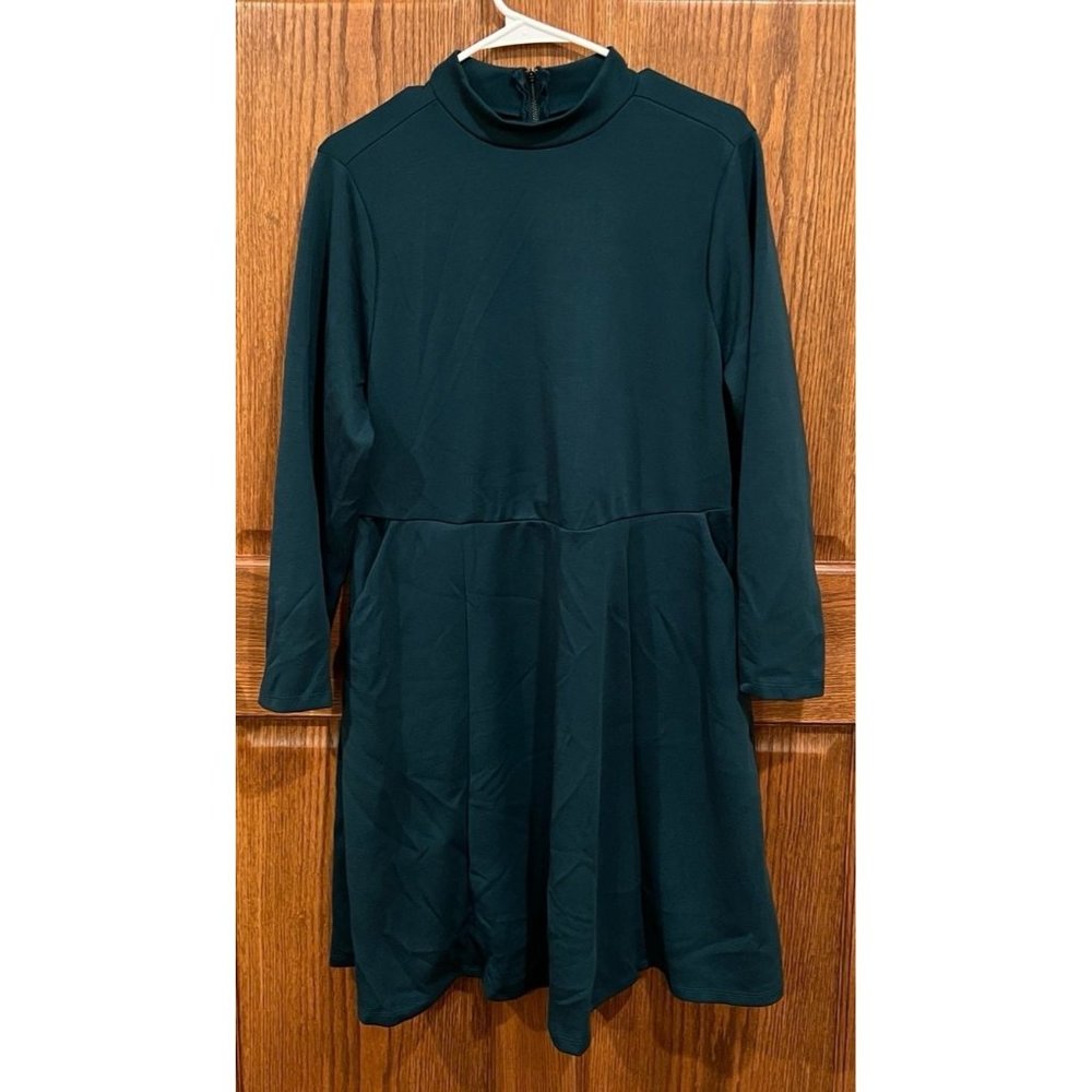 Torrid Fluted Fit & Flare Mini Dress